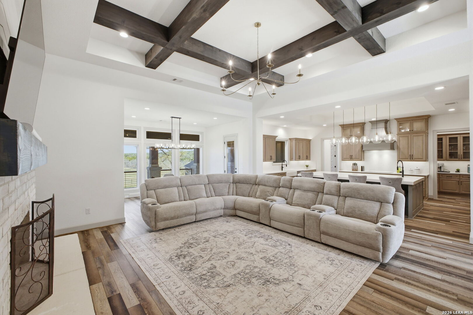 321 Vista View Place Spring Branch, TX 78070 - Photo 17 of 50 a living room with furniture and a large window