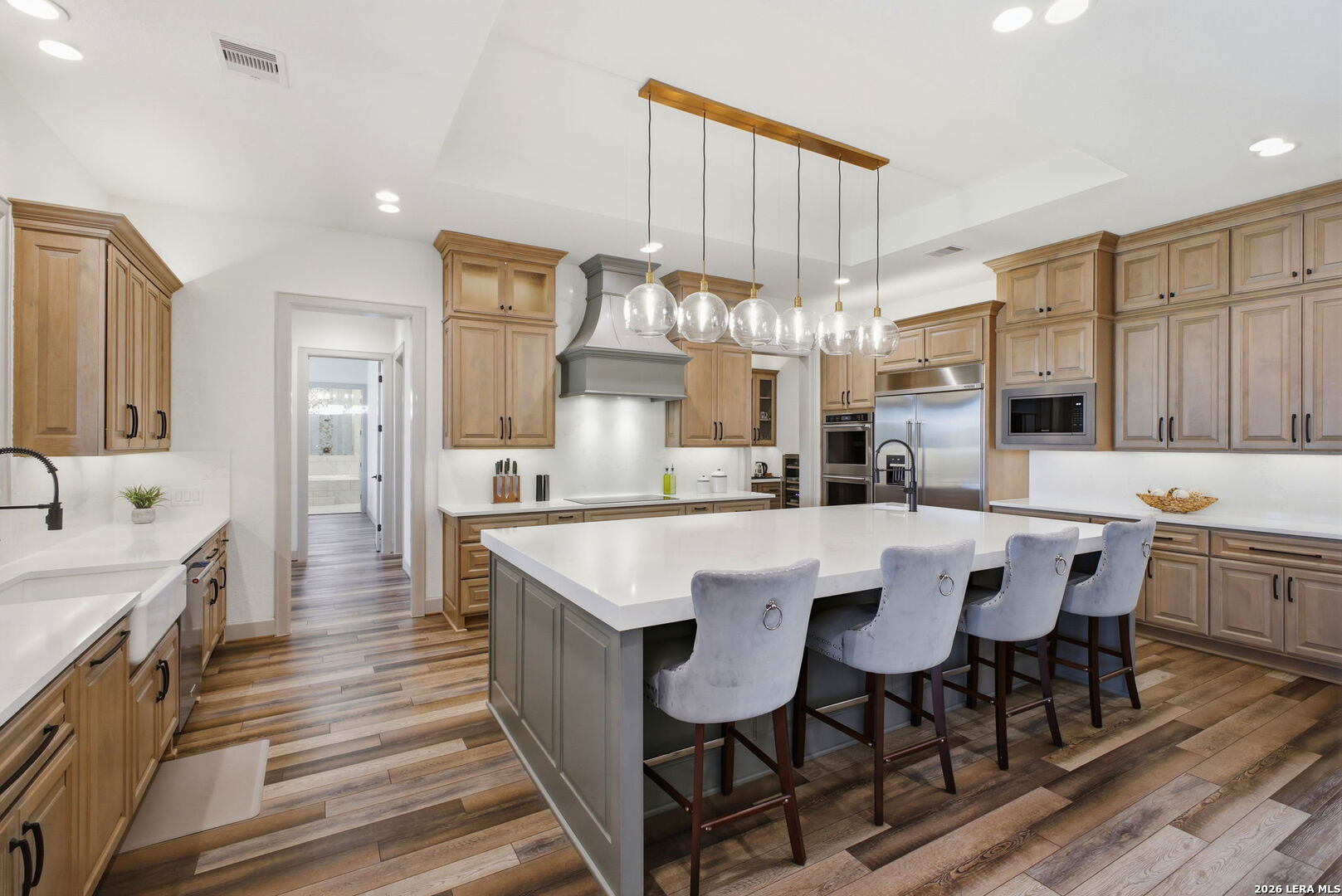 321 Vista View Place Spring Branch, TX 78070 - Photo 20 of 50 a large kitchen with a table and chairs