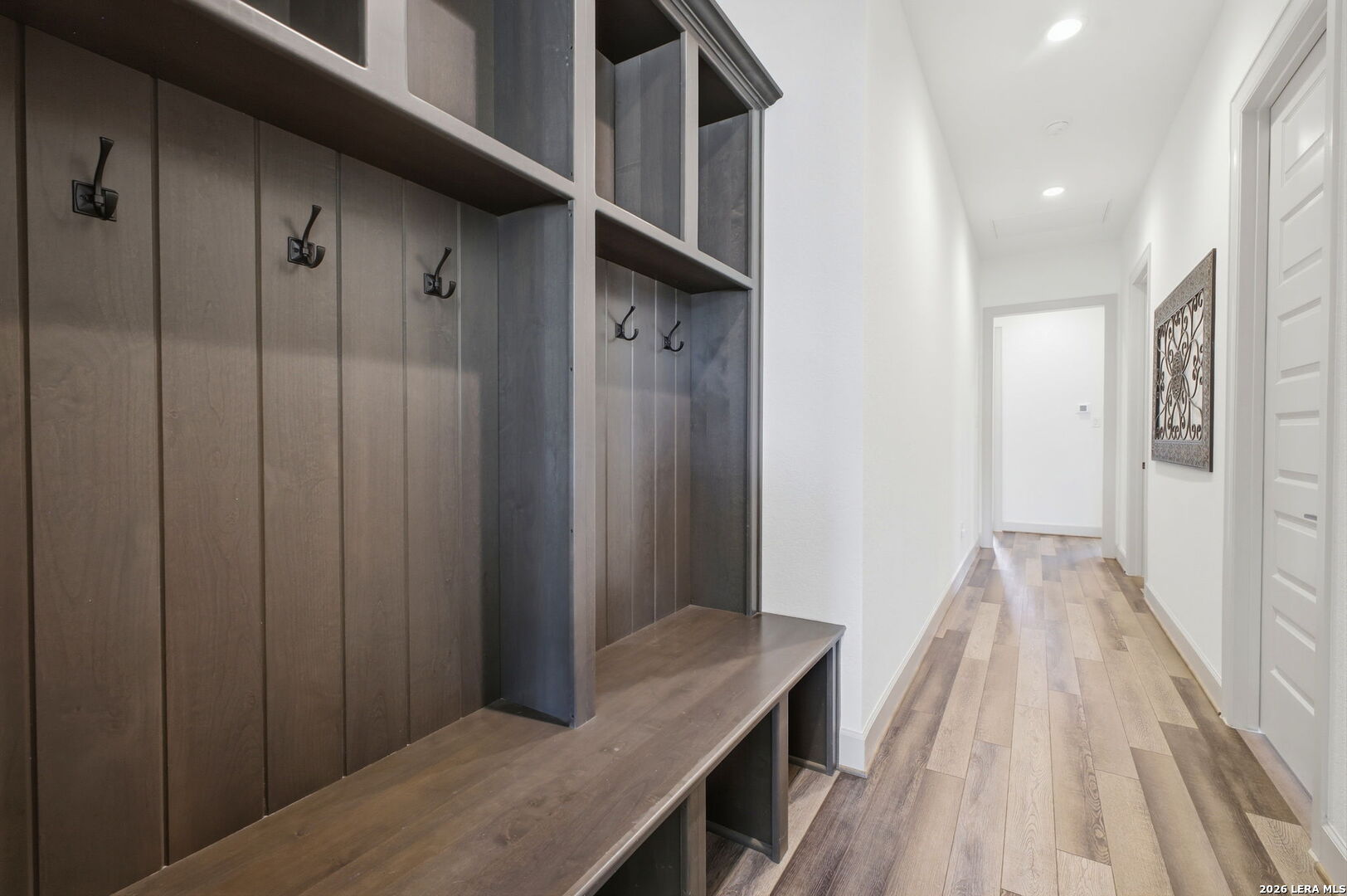 321 Vista View Place Spring Branch, TX 78070 - Photo 40 of 50 a view of hallway with wooden floor