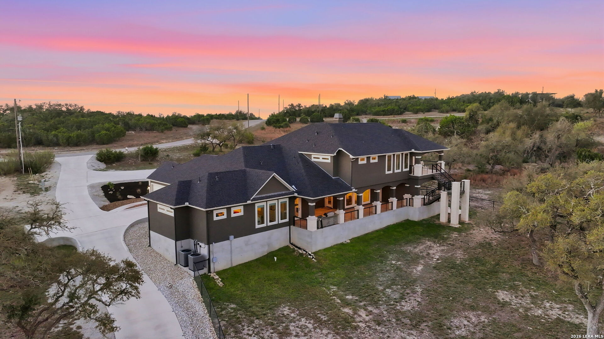 321 Vista View Place Spring Branch, TX 78070 - Photo 50 of 50 a view of a house with a big yard