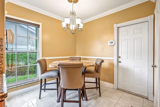 a view of hallway with livingroom