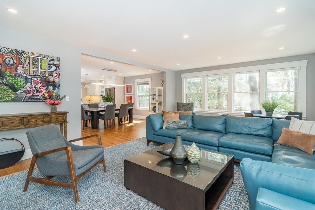 1 Crown Ridge Road Wellesley, MA 02482 - Photo 7 of 32 a living room with furniture and a large window
