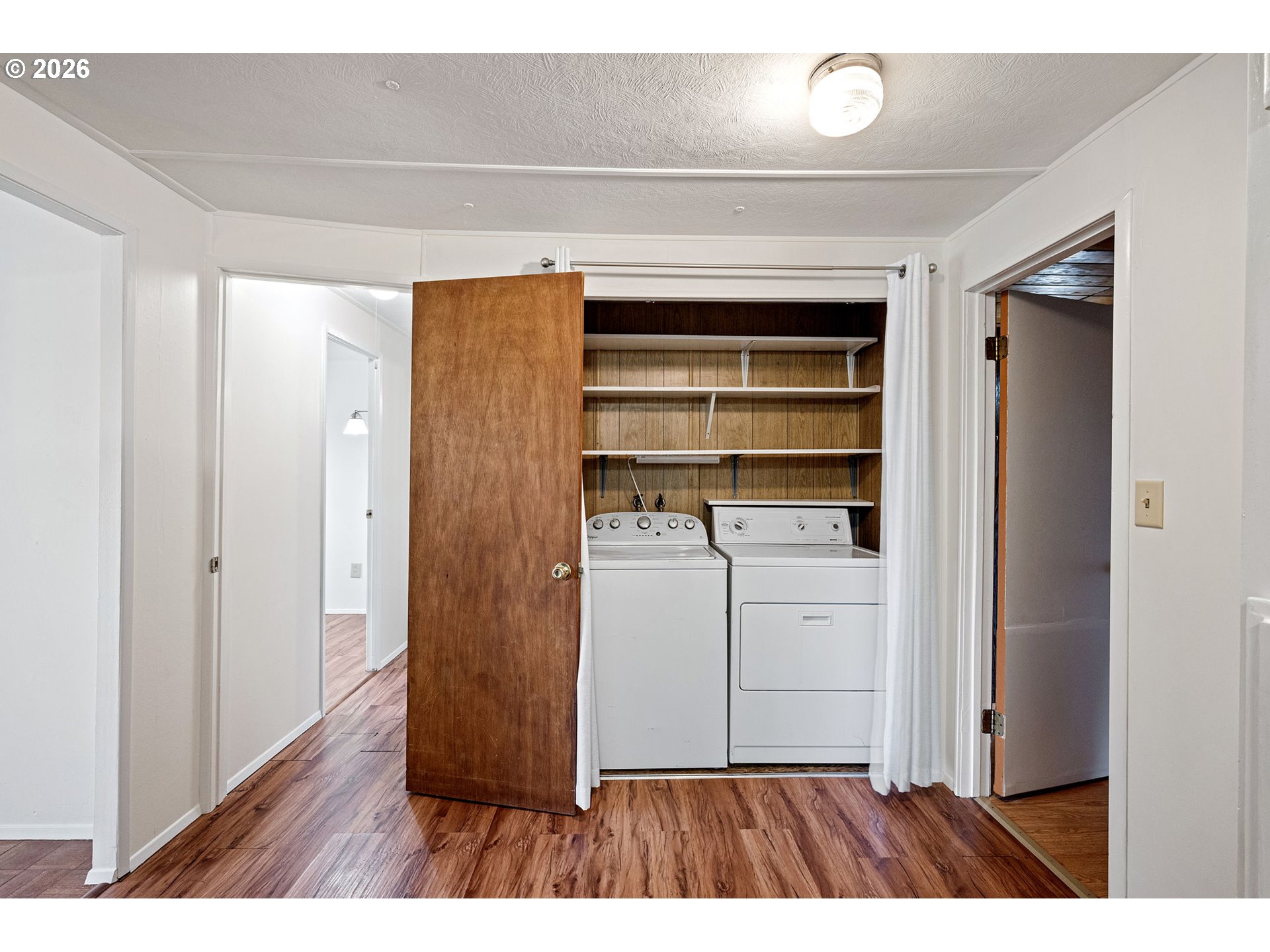 82073 Lost Creek Road Dexter, OR 97431 - Photo 21 of 47 a view of walk in closet with empty racks