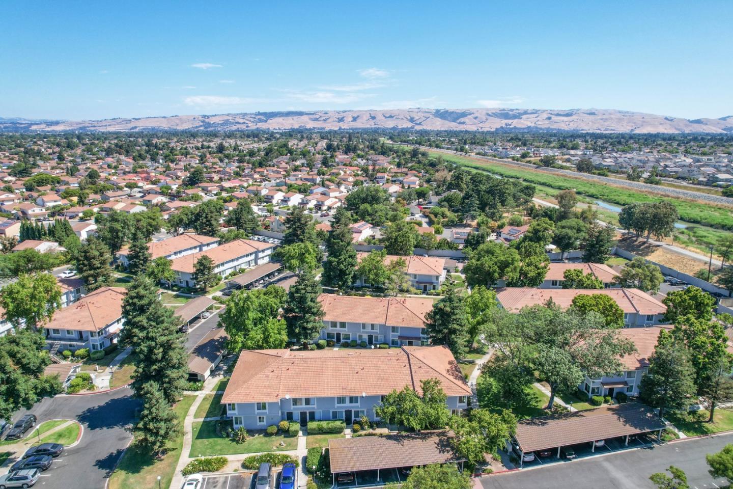 4966 Bridgepointe Place Union City, CA 94587 - Photo 19 of 19 an aerial view of residential houses and city street