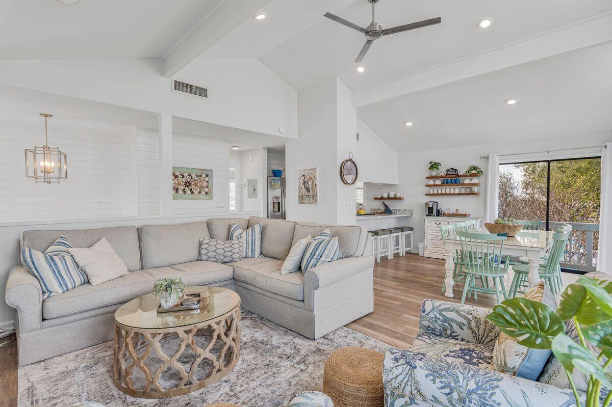 320 Gulf Shore Drive Destin, FL 32541 - Photo 12 of 46 a living room with furniture and a large window