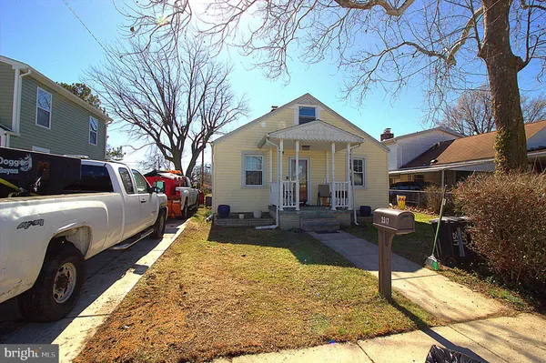 a view of a house with a patio