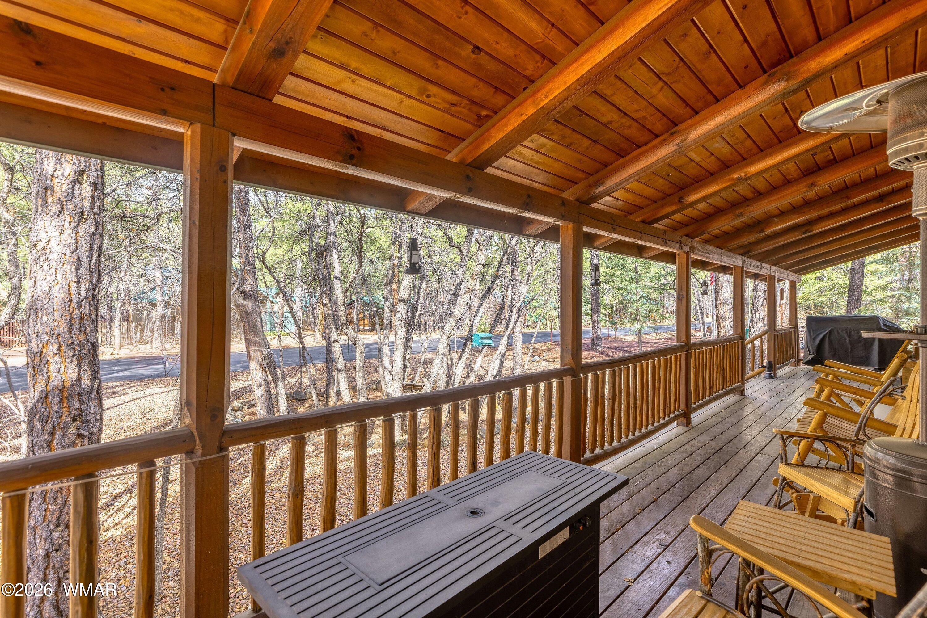 3523 Turkey Track Road Pinetop, AZ 85935 - Photo 7 of 26 front porch