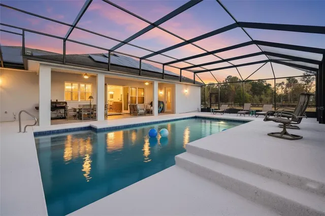 workspace with outdoor seating