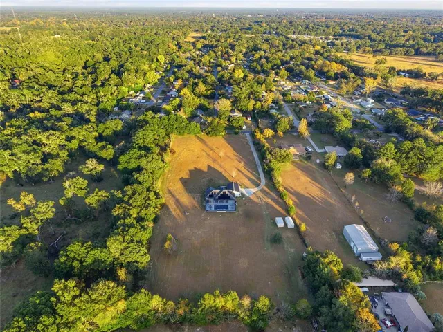 a view of city and mountain