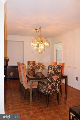7312 Greentree Road Bethesda, MD 20817 - Photo 7 of 21 Dining room with chair rail molding