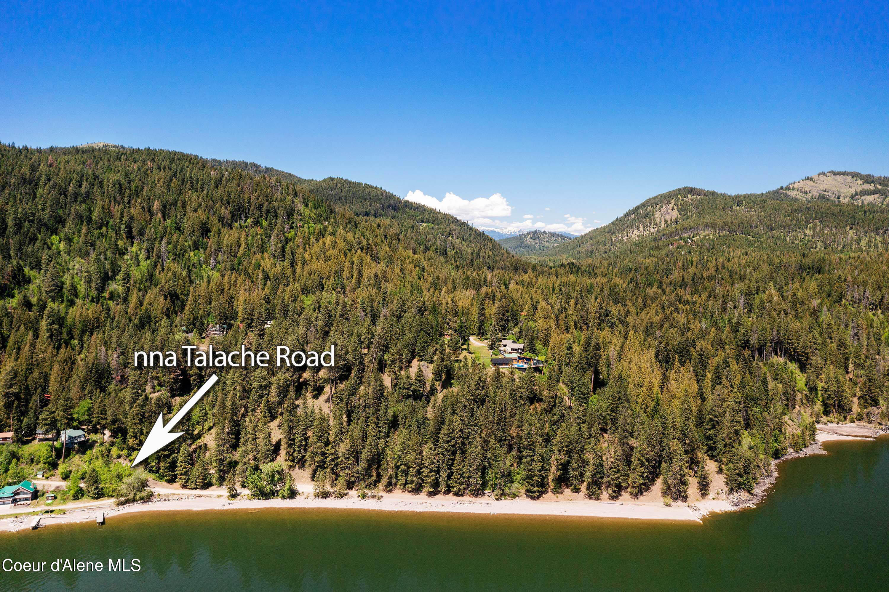 Nna Talache Road Sagle, ID 83860 - Photo 26 of 27 Aerial View Looking West Summer