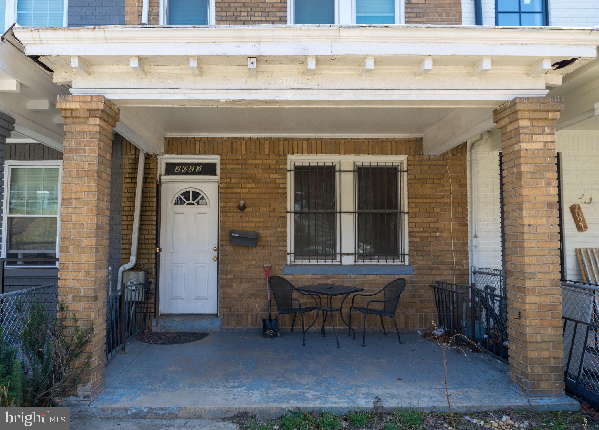 View of porch - front