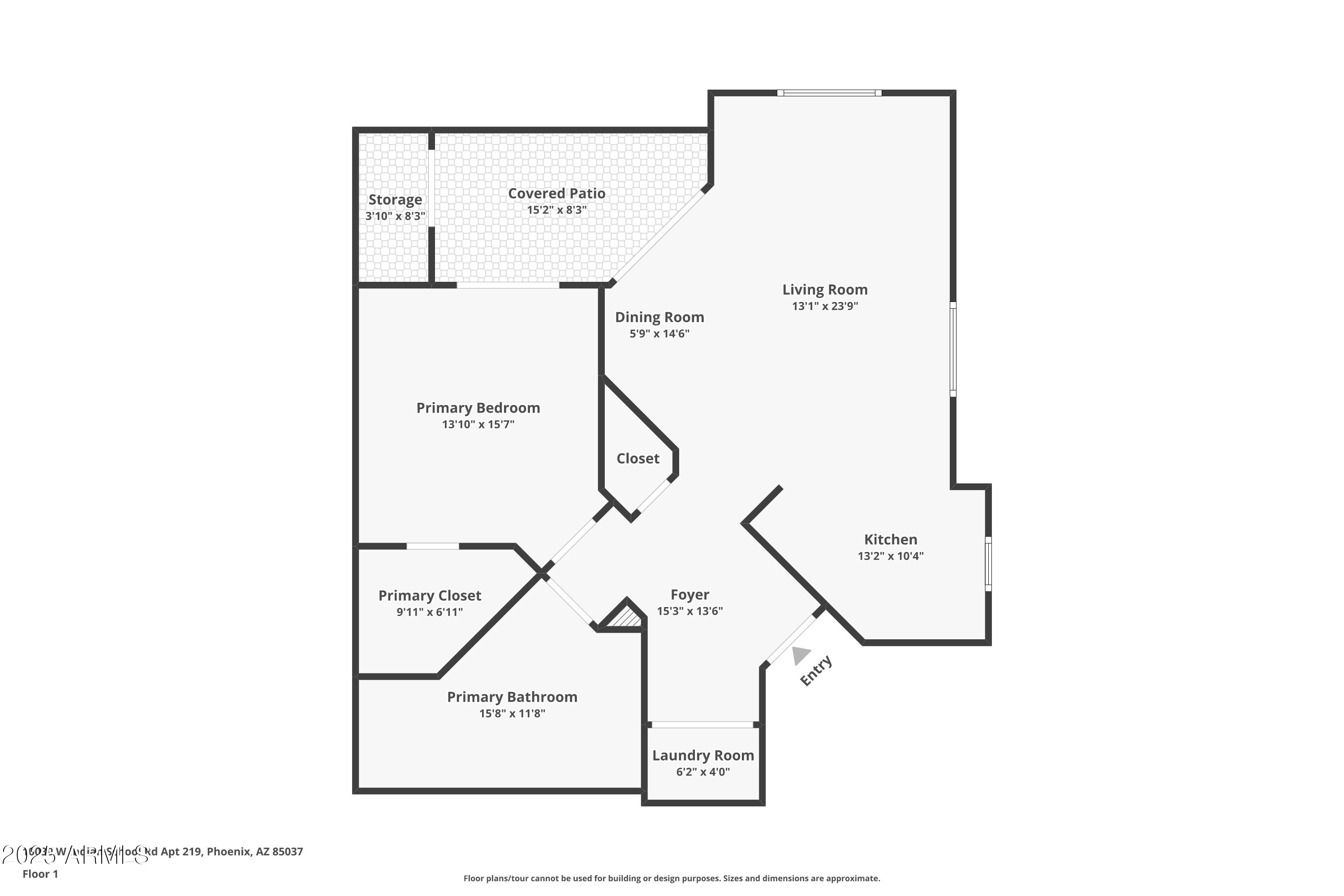 10030 West Indian School Road, Unit 218 Phoenix, AZ 85037 - Photo 27 of 28 a picture of a room with a white wall and a white wall