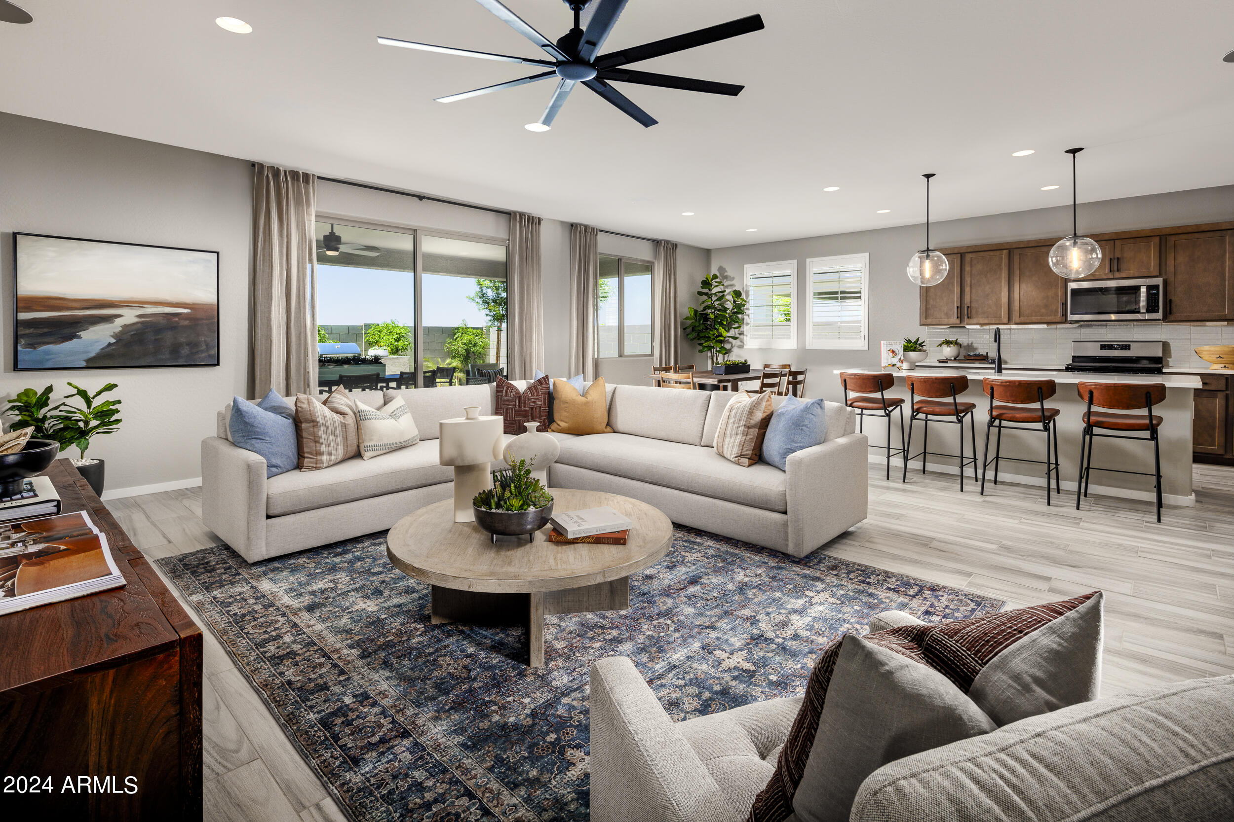 1121 Arastra Way Apache Junction, AZ 85120 - Photo 4 of 45 a living room with furniture and a large window