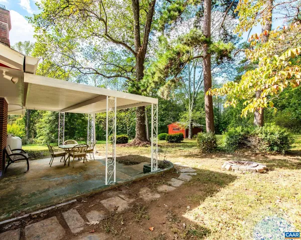 a view of a house with a porch