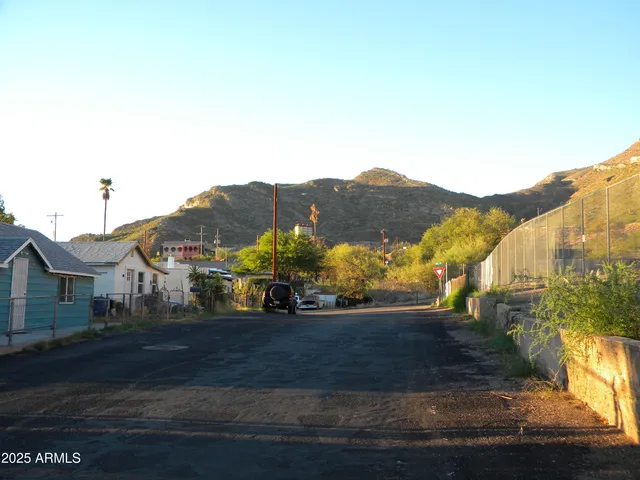 a backyard of a house