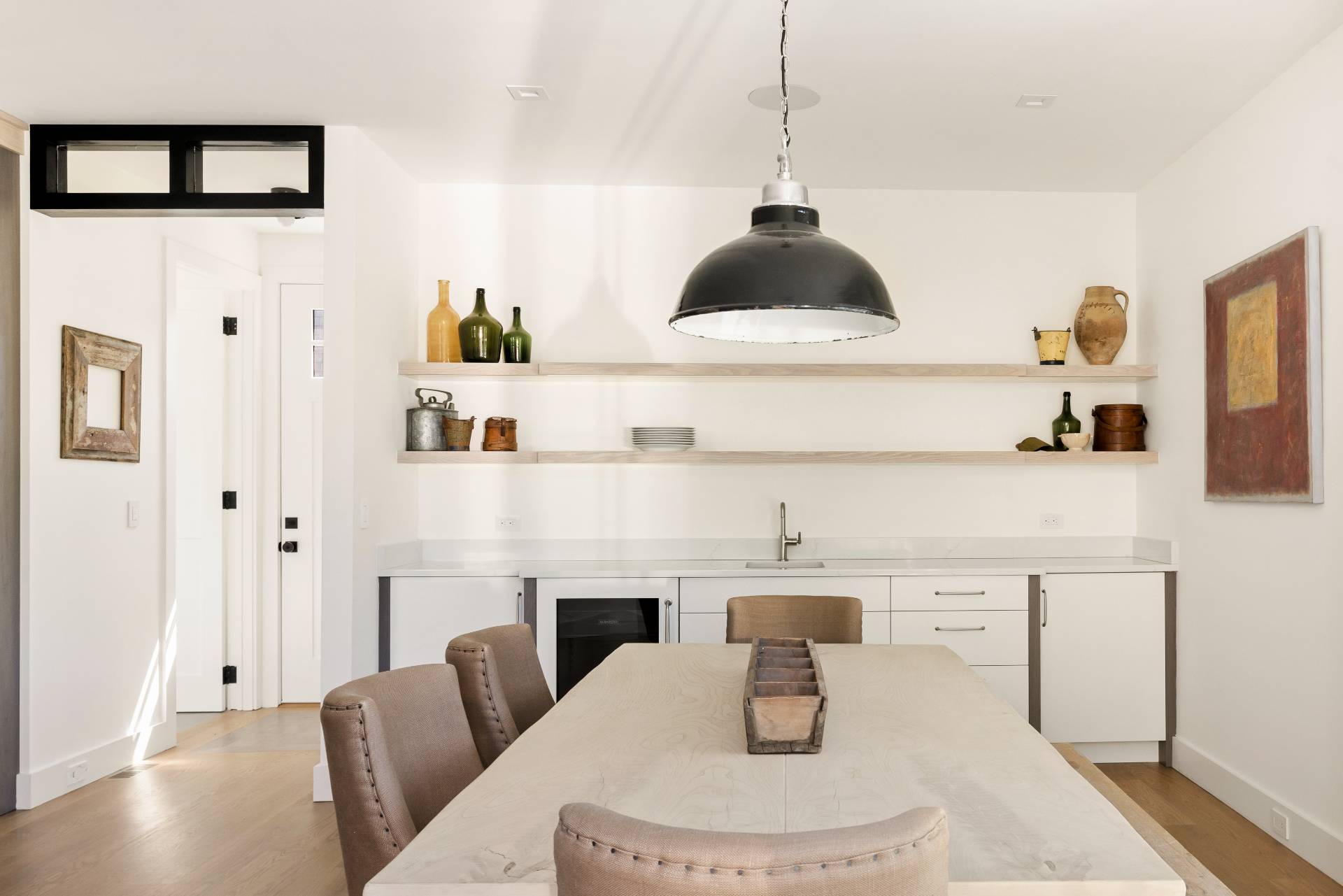 222 White Street Southampton, NY 11968 - Photo 8 of 28 a living room with furniture and a fireplace