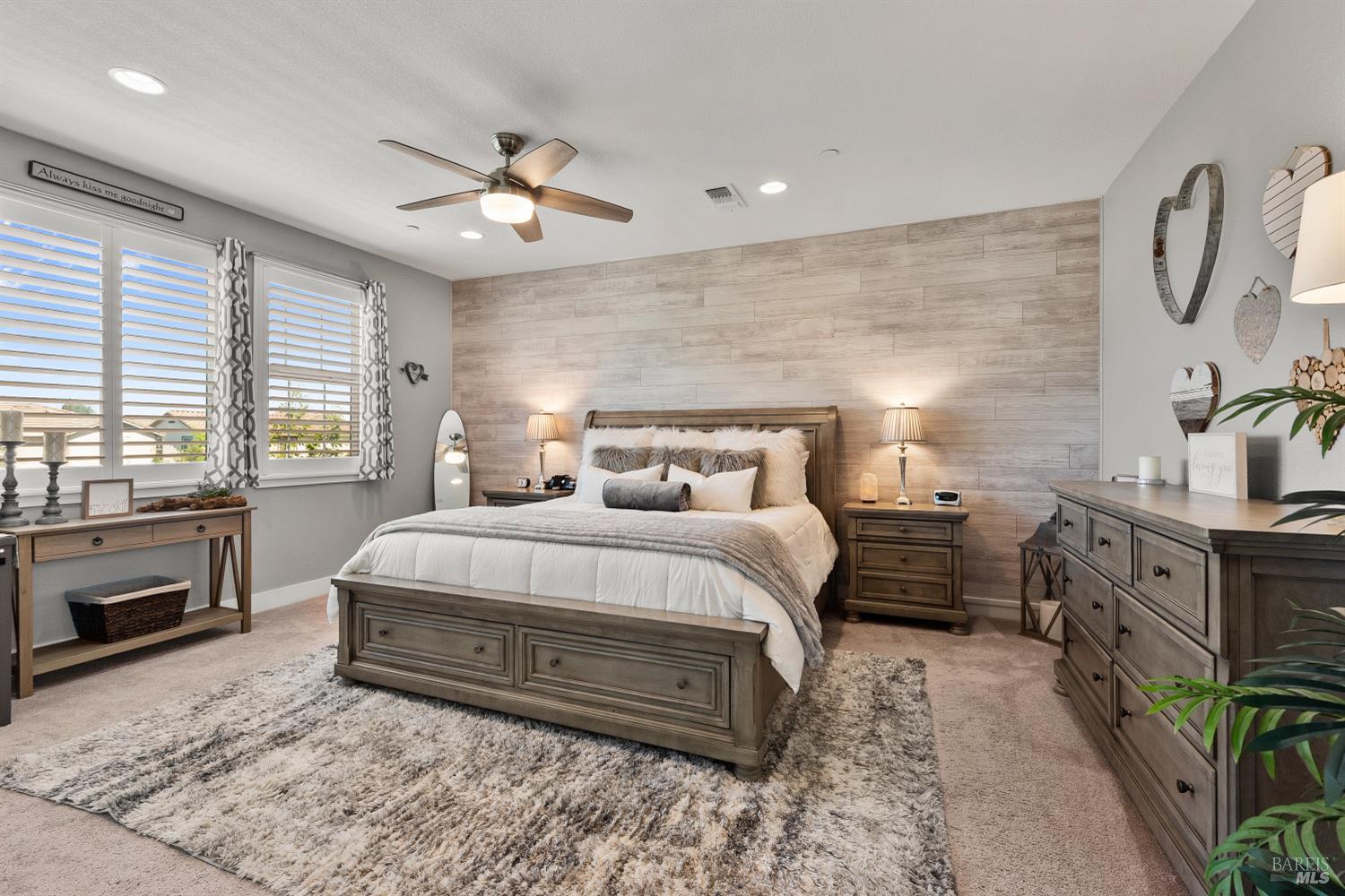 5453 Kaitlyn Place Rohnert Park, CA 94928 - Photo 20 of 41 Enjoy a touch of custom elegance with a sophisticated feature wall that adds character and style to the room