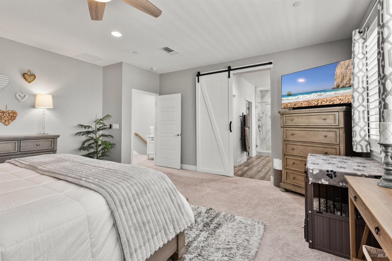 5453 Kaitlyn Place Rohnert Park, CA 94928 - Photo 22 of 41 This suite truly combines comfort, style, and functionality, providing a perfect haven within this beautiful home.