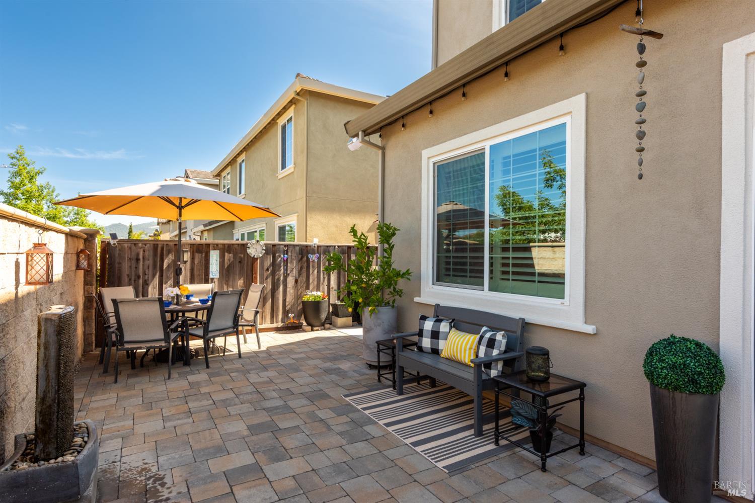 5453 Kaitlyn Place Rohnert Park, CA 94928 - Photo 37 of 41 Step outside to the low-maintenance backyard where the focus is entirely on relaxation rather than chores.