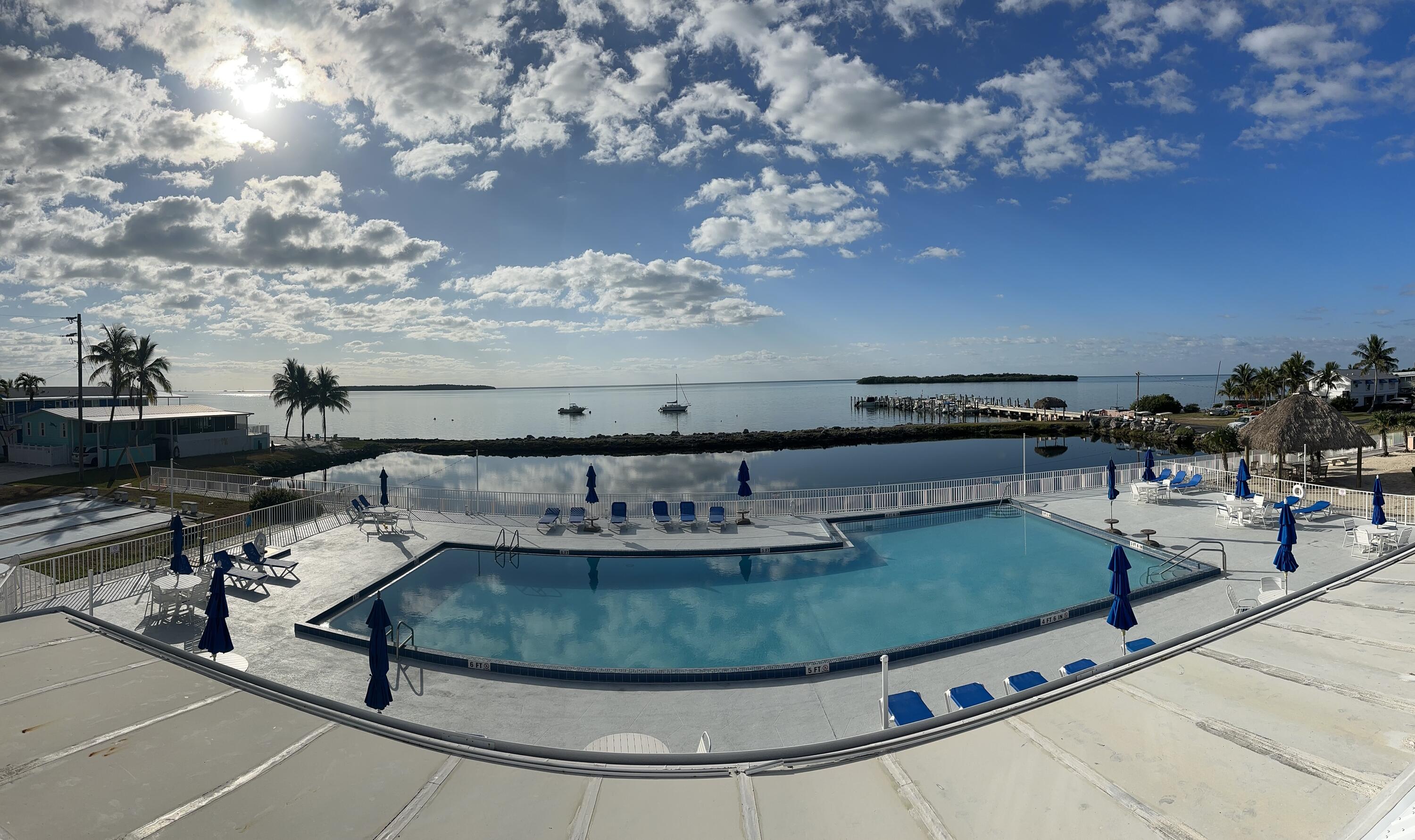 918 South Ruby Drive Key Largo, FL 33037 - Photo 44 of 57 Pool panorama
