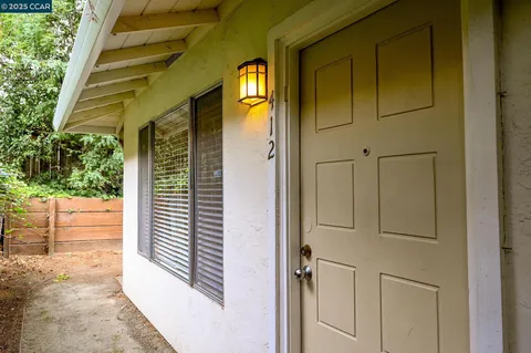 a view of front door