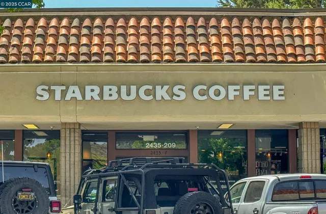 a front view of a building with entryway