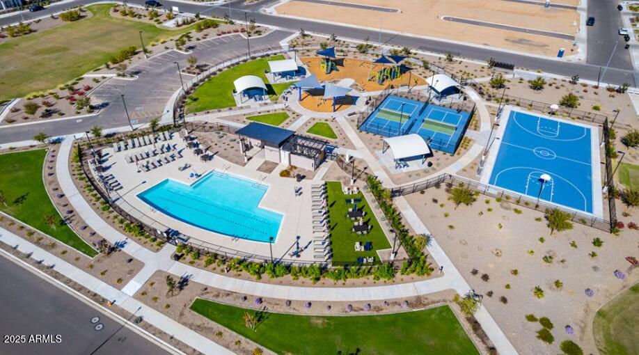 10048 West Piccadilly Road Avondale, AZ 85392 - Photo 47 of 49 view of a wooden balcony with chairs