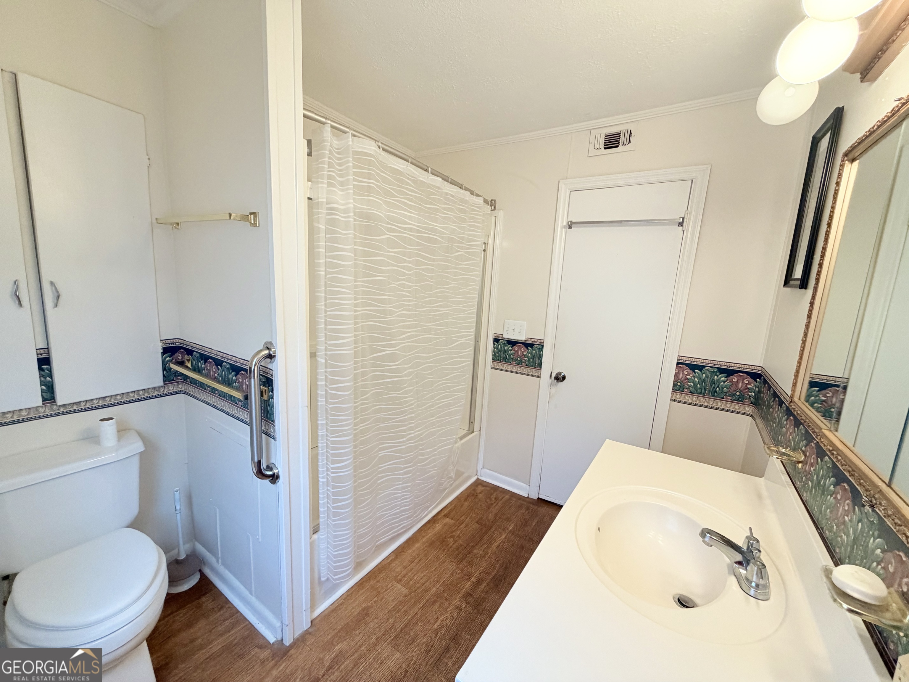 17 2nd Street McRae-Helena, GA 31037 - Photo 28 of 51 a bathroom with a sink and a mirror