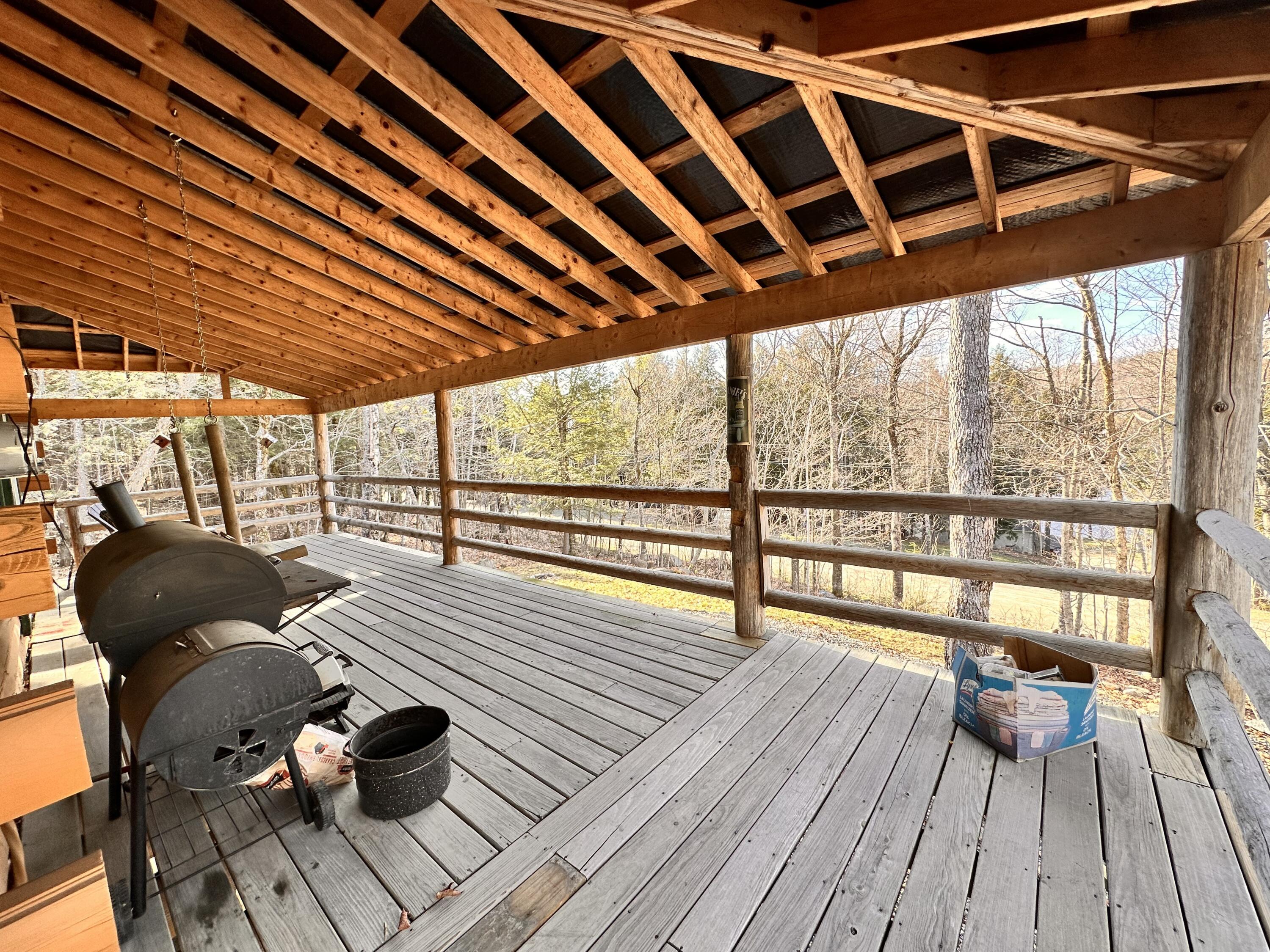 120 Sunset Ridge Road Sebec, ME 04481 - Photo 32 of 39 porch