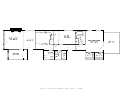 a picture of a floor plan