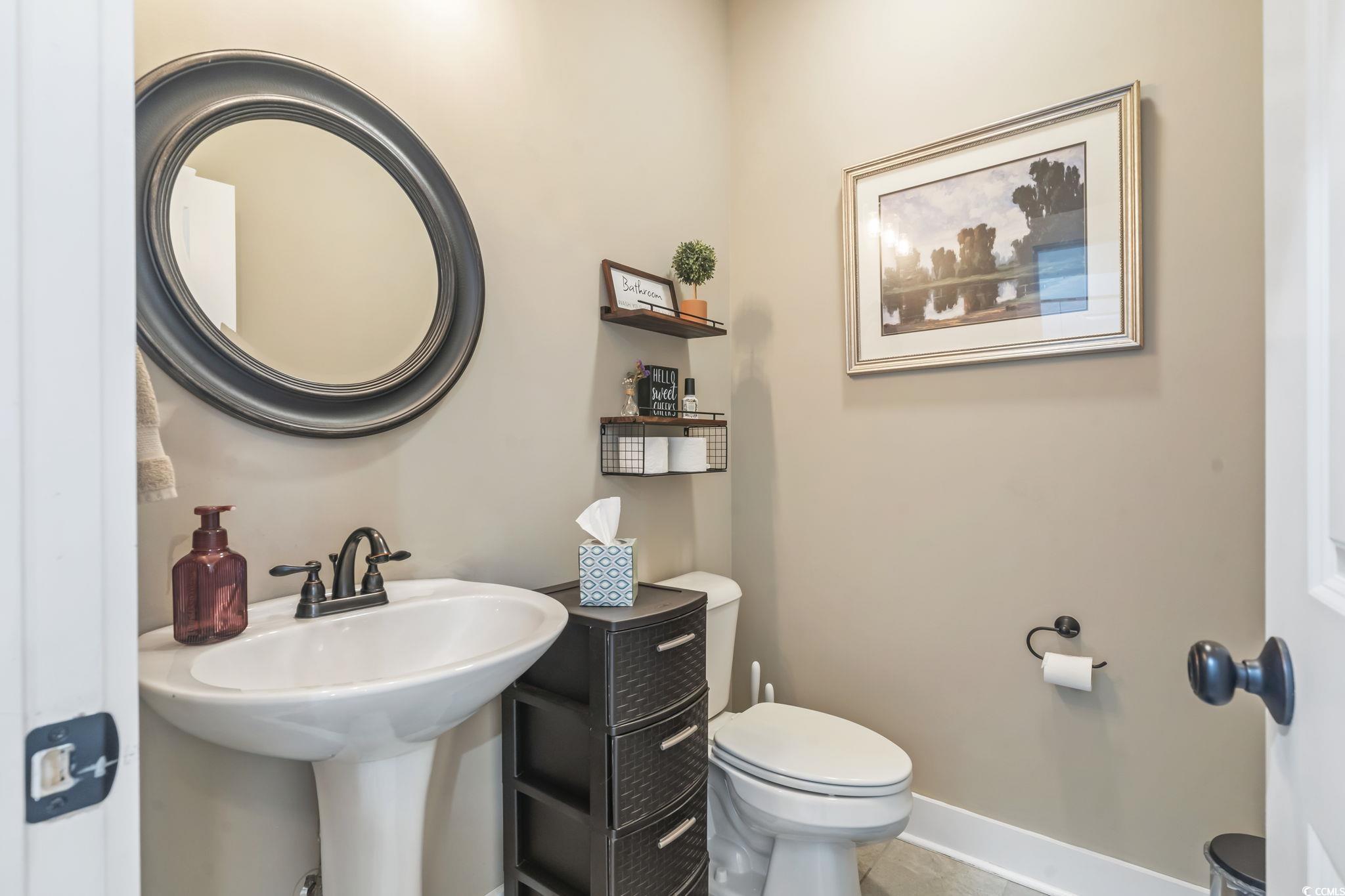 175 Rivers Edge Drive Conway, SC 29526 - Photo 21 of 37 Bathroom featuring toilet and tile patterned floors