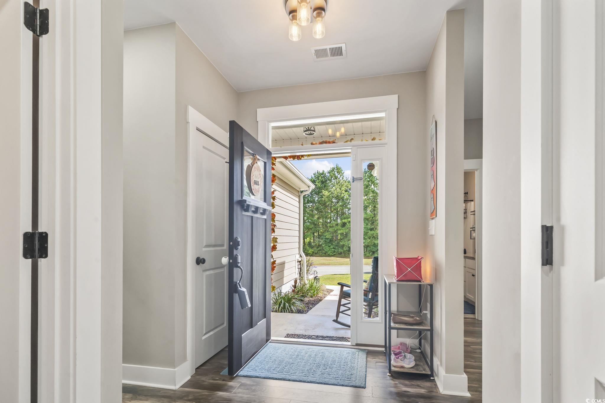 175 Rivers Edge Drive Conway, SC 29526 - Photo 6 of 37 Foyer featuring dark wood-type flooring and baseboards