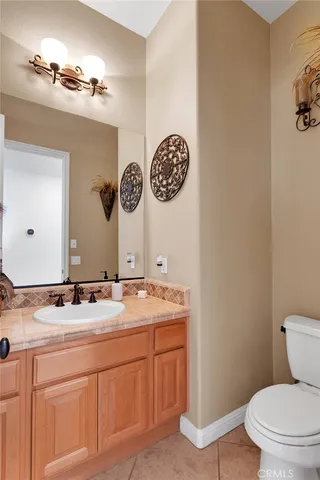 a front view of house with yard and outdoor seating