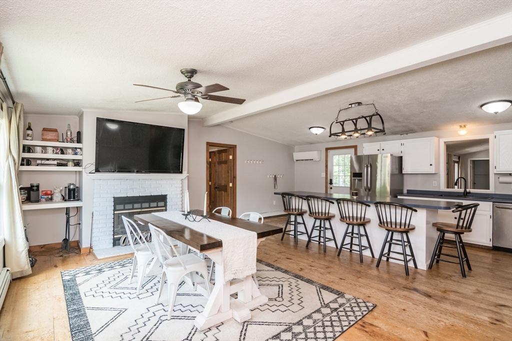 183 Millers Falls Road Montague, MA 01376 - Photo 6 of 33 a view of a dining room with furniture window and wooden floor