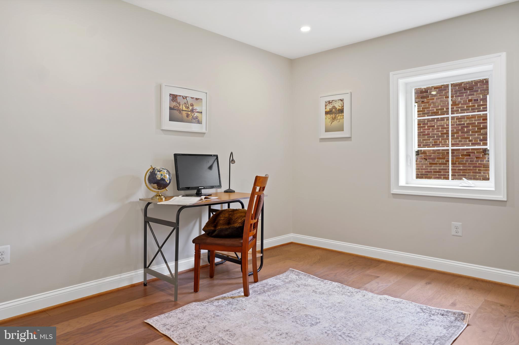 3722 13th Street Northeast Washington, DC 20017 - Photo 19 of 50 a workspace with furniture and a window