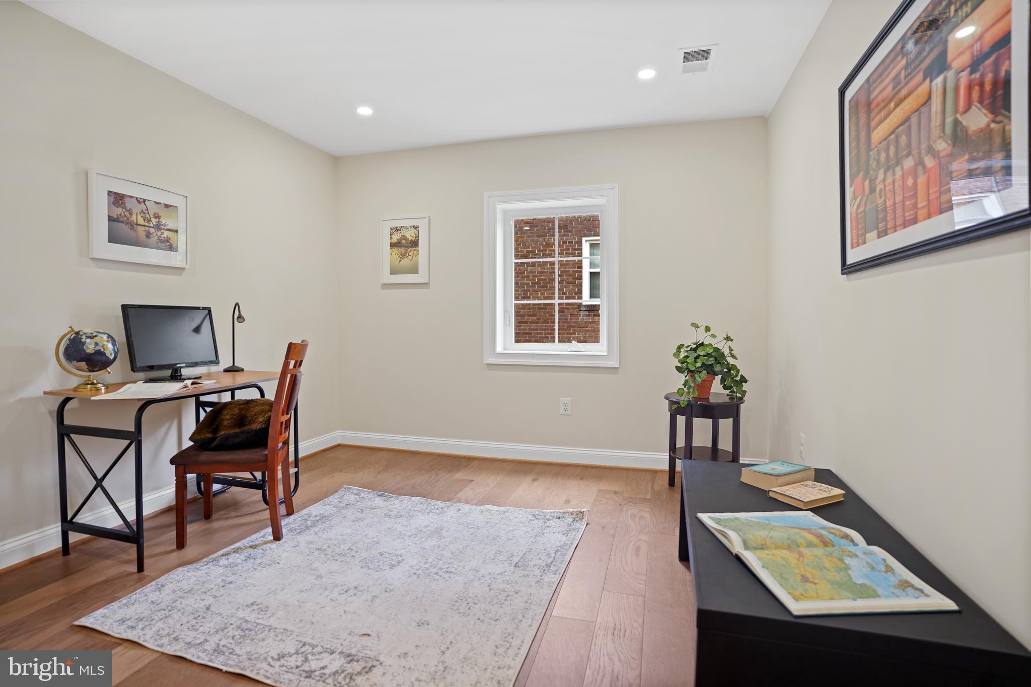 3722 13th Street Northeast Washington, DC 20017 - Photo 20 of 50 a workspace with furniture and window