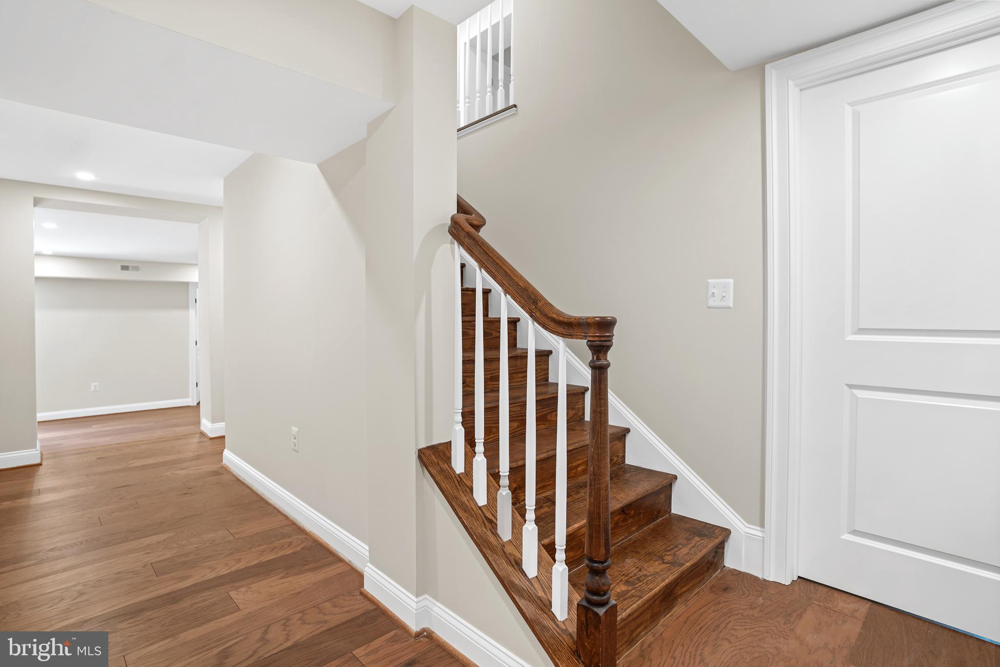 3722 13th Street Northeast Washington, DC 20017 - Photo 42 of 50 a view of entryway with wooden floor