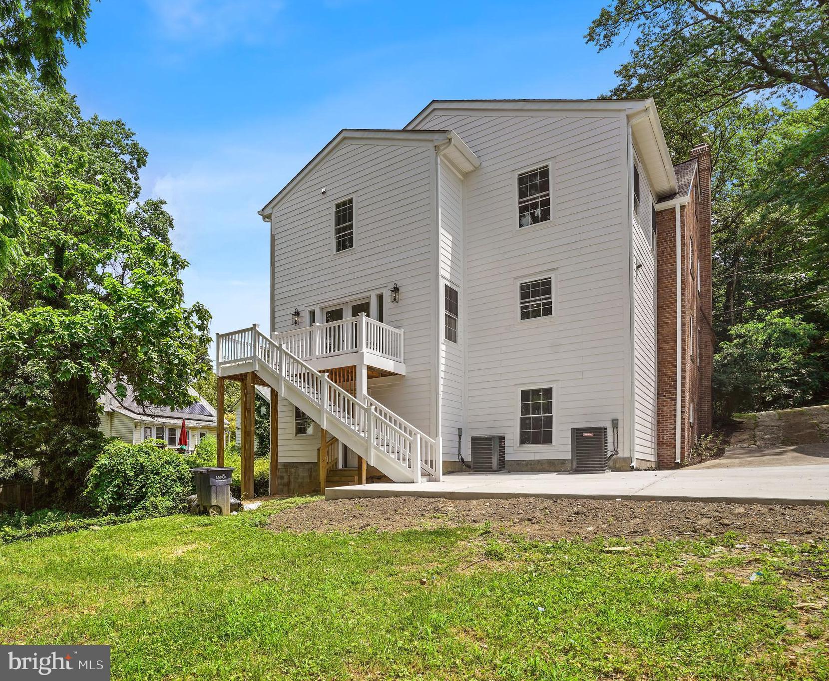 3722 13th Street Northeast Washington, DC 20017 - Photo 49 of 50 a house view with a outdoor space