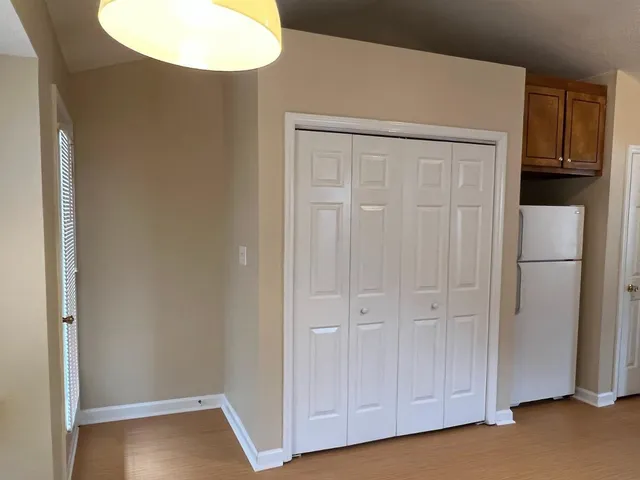 wooden floor in an empty room
