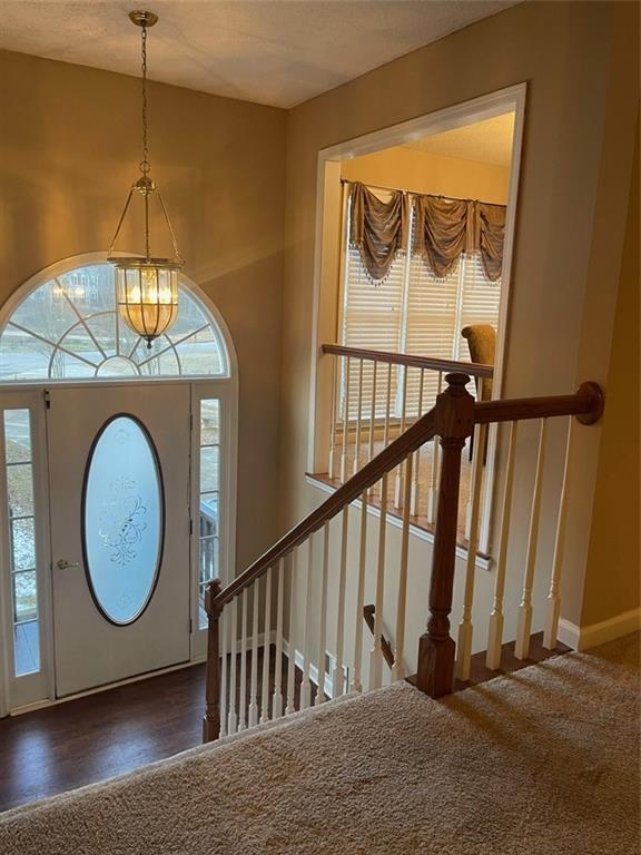 103 Live Oak Court Dallas, GA 30157 - Photo 25 of 25 a view of staircase with wooden floor