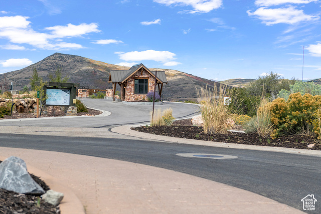 10677 North Reflection Ridge, Unit 1 Hideout, UT 84036 - Photo 23 of 41 View of asphalt street featuring a mountain view