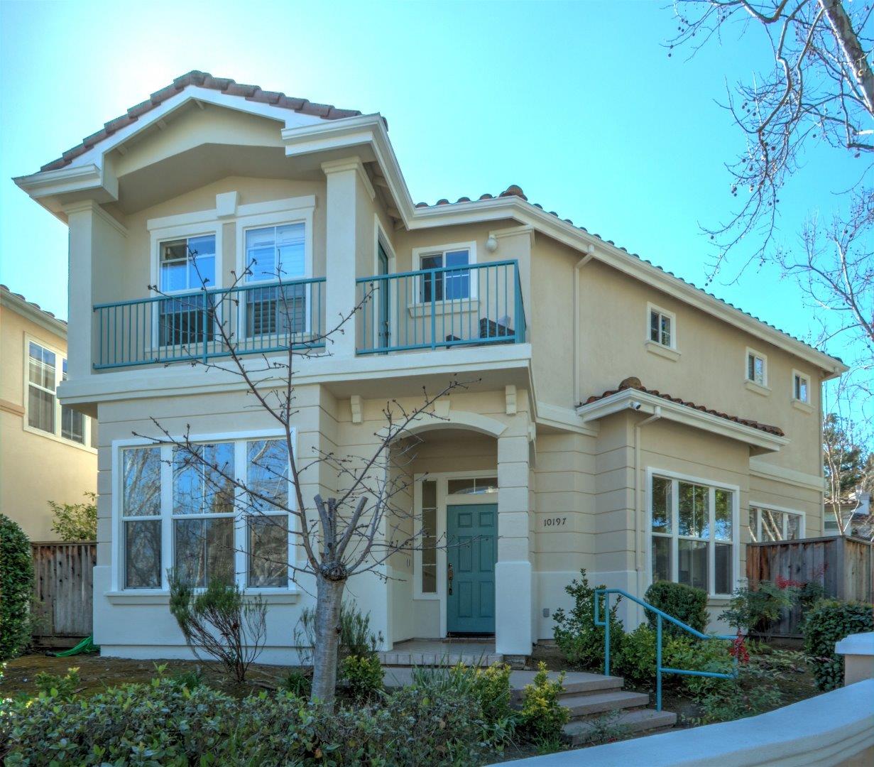 10197 Macadam Lane Cupertino, CA 95014 - Photo 2 of 28 front view of a house with a small yard