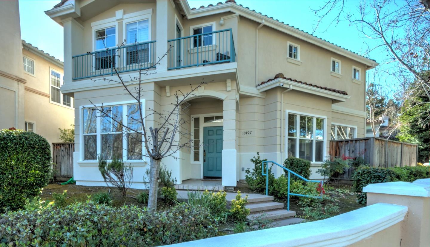 10197 Macadam Lane Cupertino, CA 95014 - Photo 24 of 28 a front view of a house with garden