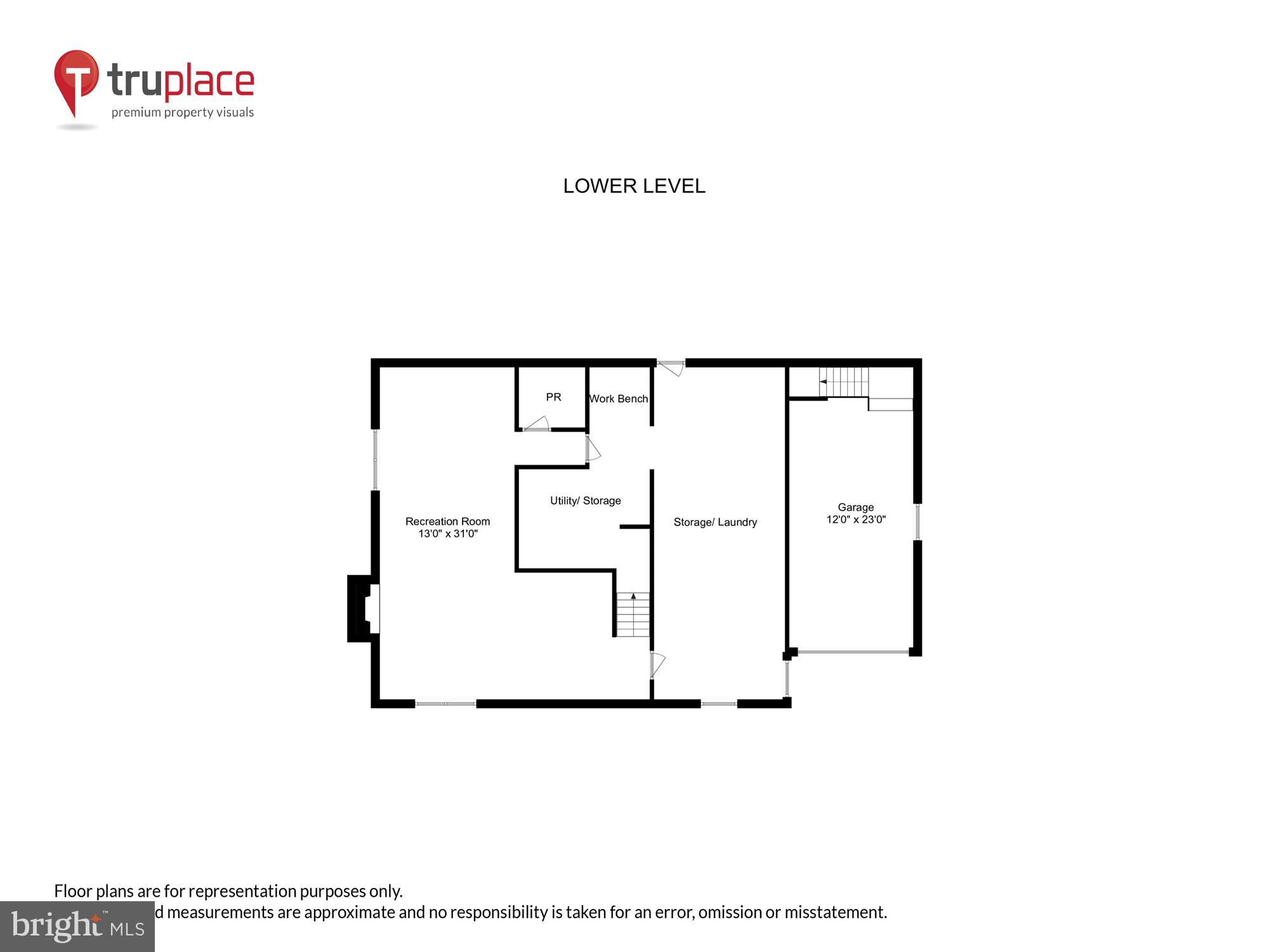 5517 Devon Road Bethesda, MD 20814 - Photo 61 of 61 Lower Level Floor Plan