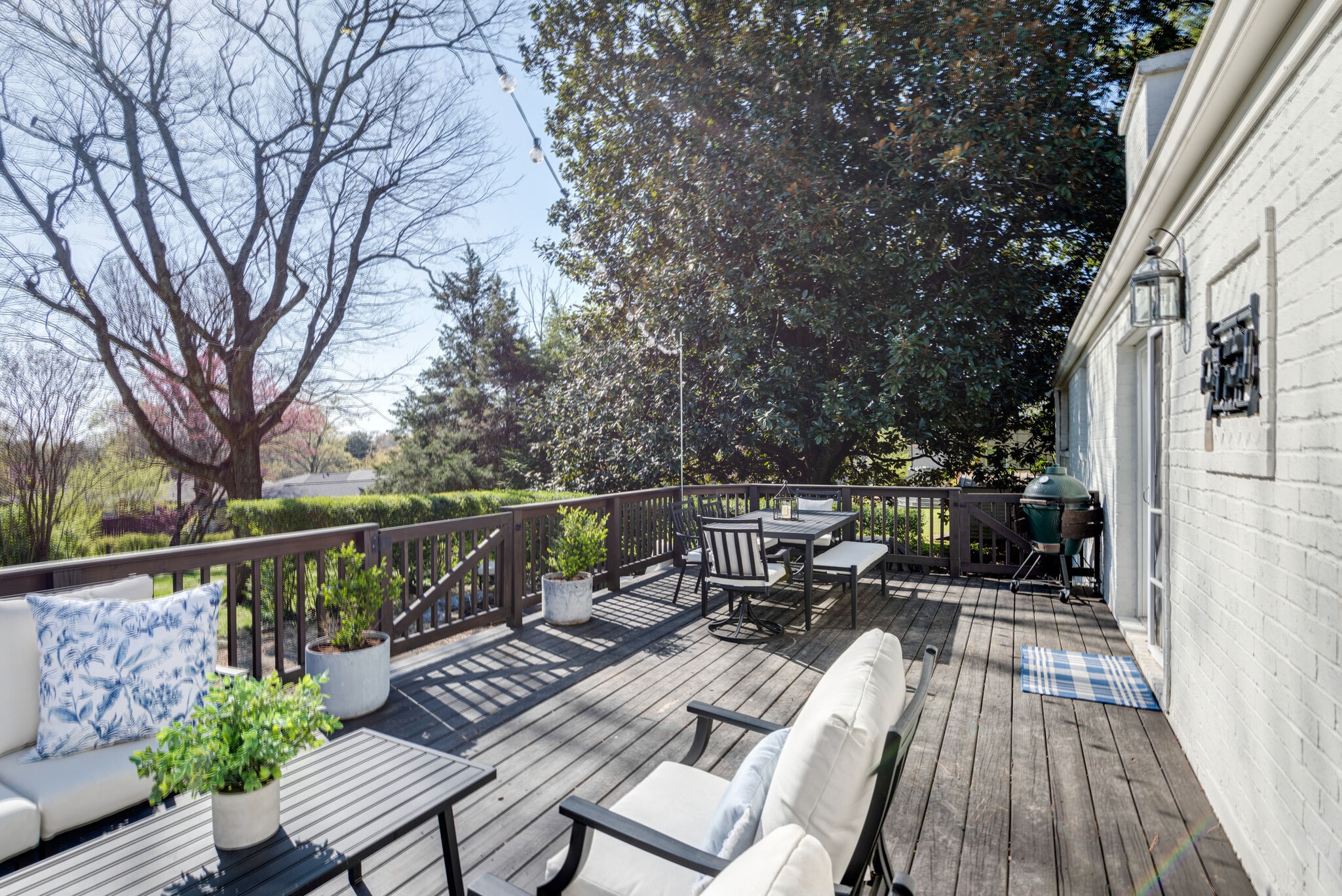 4902 Timberhill Drive Nashville, TN 37211 - Photo 24 of 30 a view of balcony with furniture and wooden deck