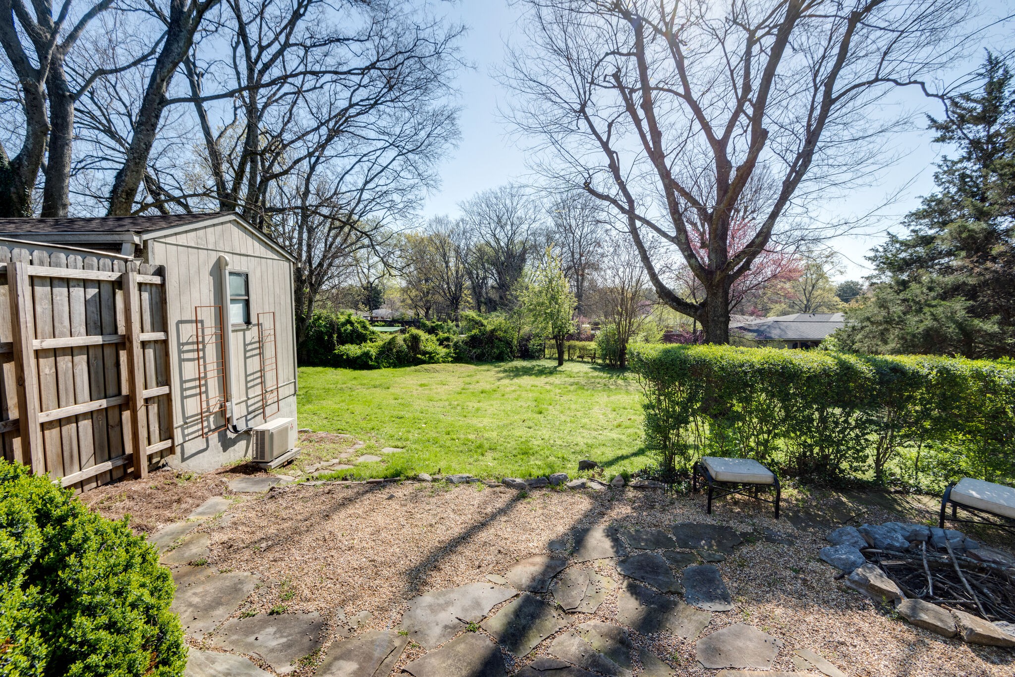 4902 Timberhill Drive Nashville, TN 37211 - Photo 27 of 30 a front view of a house with garden and trees