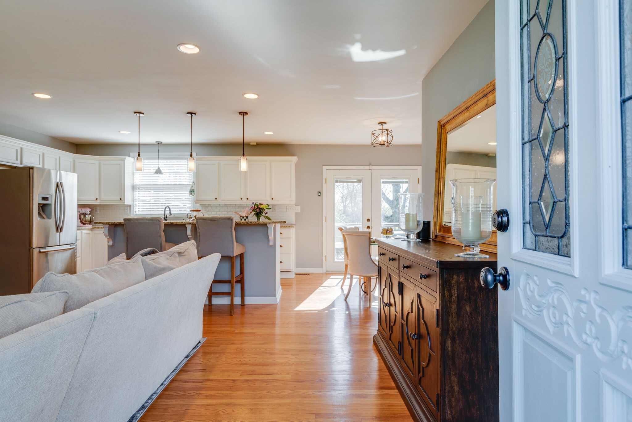 4902 Timberhill Drive Nashville, TN 37211 - Photo 5 of 30 a kitchen with stainless steel appliances granite countertop lots of counter top space