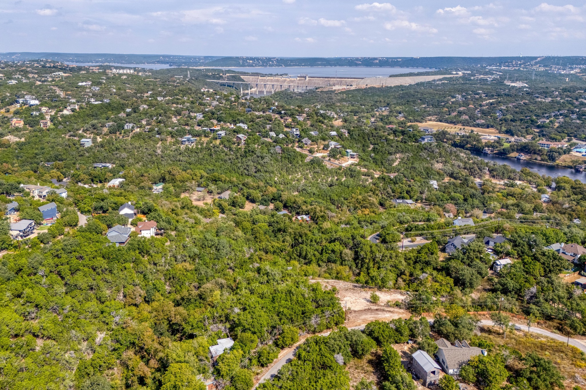 2312 Little Beaver Trail Austin, TX 78734 - Photo 7 of 17 an aerial view of residential houses with outdoor space and trees