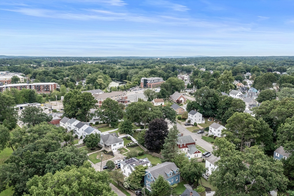 26 Riverside Drive Dedham, MA 02026 - Photo 33 of 35 an aerial view of multiple house with yard and outdoor space